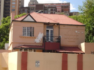 One of two period houses left on Saratoga Ave