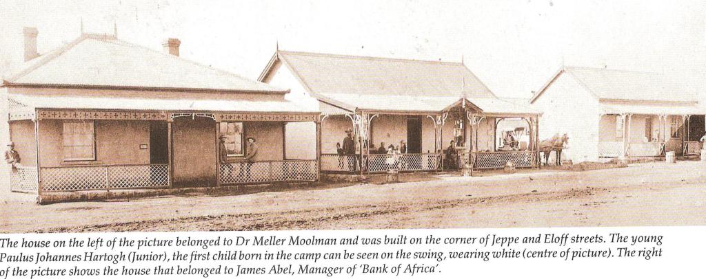 Johannesburg corner of Jeppe & Eloff street 1887