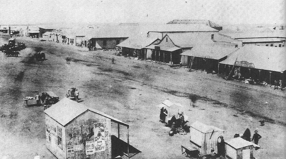 Market street in 1887
