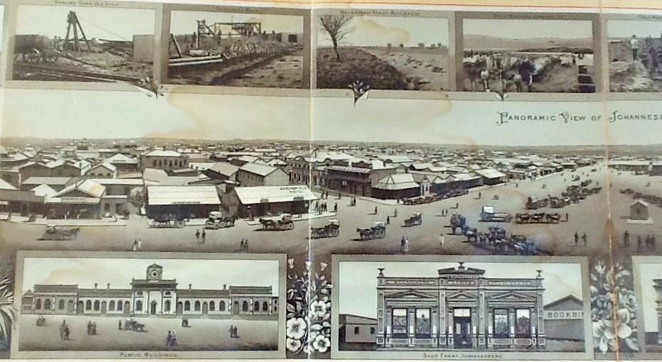 Johannesburg Market Square and buildings panorama