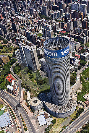An aerial view of Ponte from the 2000s
