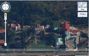Google Earth shot of the houses on Gordon Terrace Doornfontein