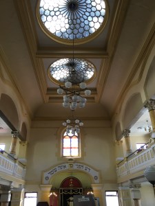 Roof glass detail