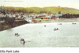 Ellis Park Lake early 1900s