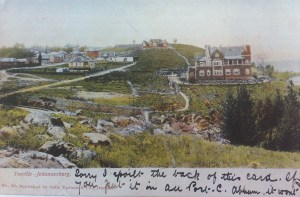 A view of Eastington from Ponte hill across Harrow Road early 1900s