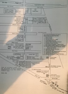 Doornfontein map of historic site