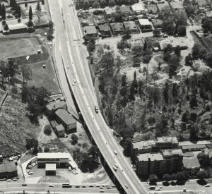 Harrow Road flyover from late 1960s