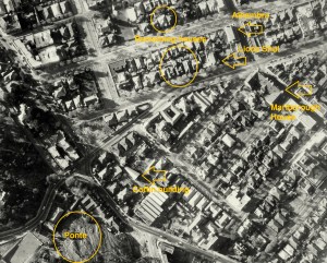 Aerial shot of Harrow road area from the late 60s showing Marlborough House position and others mentioned in the various Doornfontein posts
