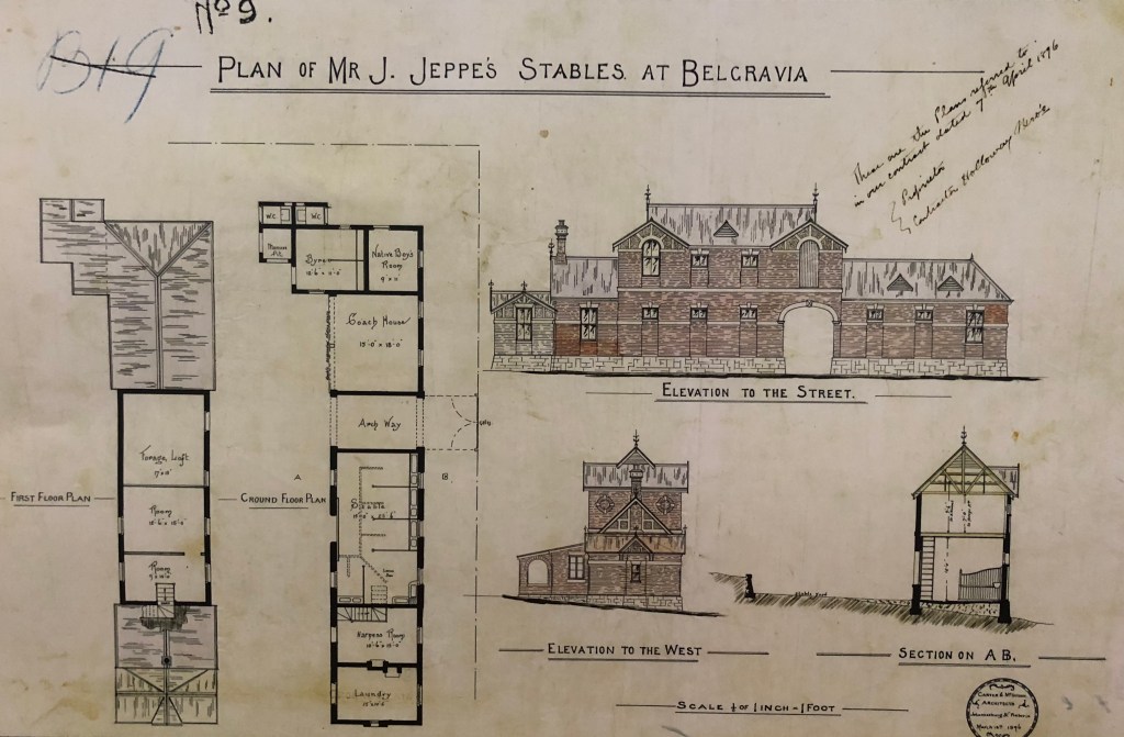 Friedenheim stables plan