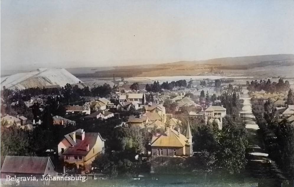 Belgravia looking south from the early 1900s