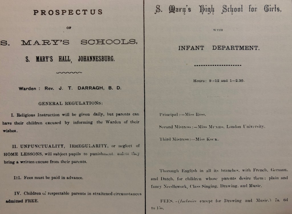 St Mary's school prospectus