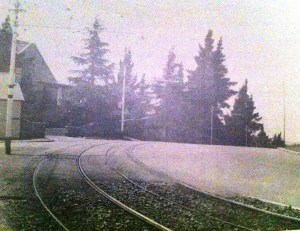 Tram lines on Jan Smuts Avenue 