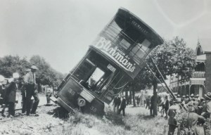 Derailed Bez Vally tram Johannesburg