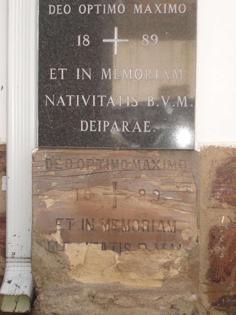St Mary the less foundation stone