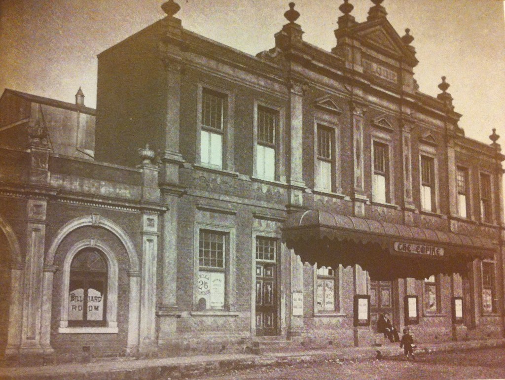 First Empire Theatre (Palace of varieties) previously the second rebuilt Globe.