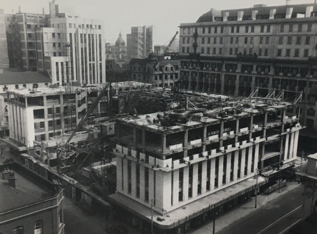 New His Majesty's Theatre being built in 1940