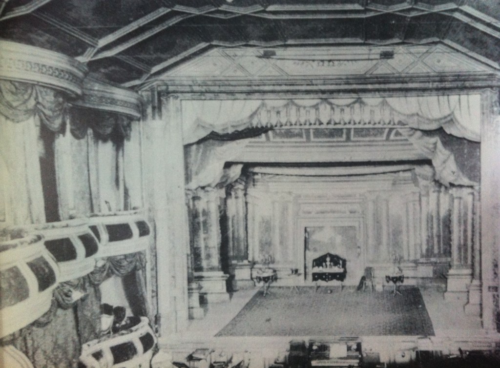 Interior of the first Empire PalaceTheatre