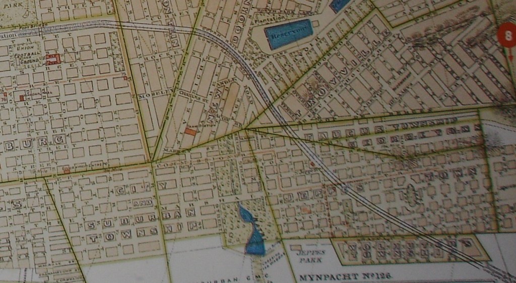 Jeppestown Map 1896