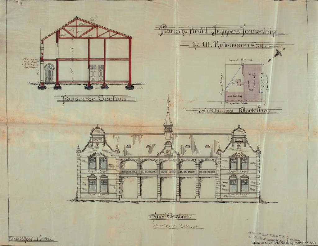 Grand Station Hotel plans
