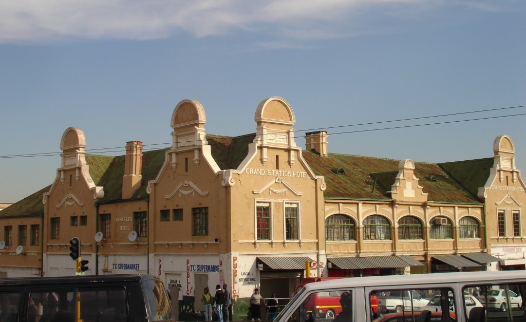 Corner shot of the Grand Central Hotel 2011