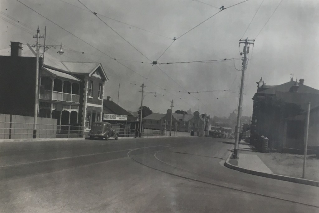Main Street after subway removal