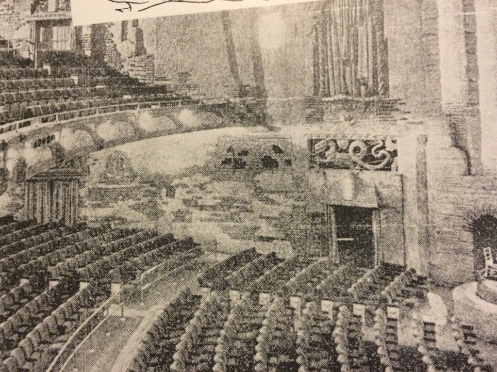 Inside the Colosseum 1934
