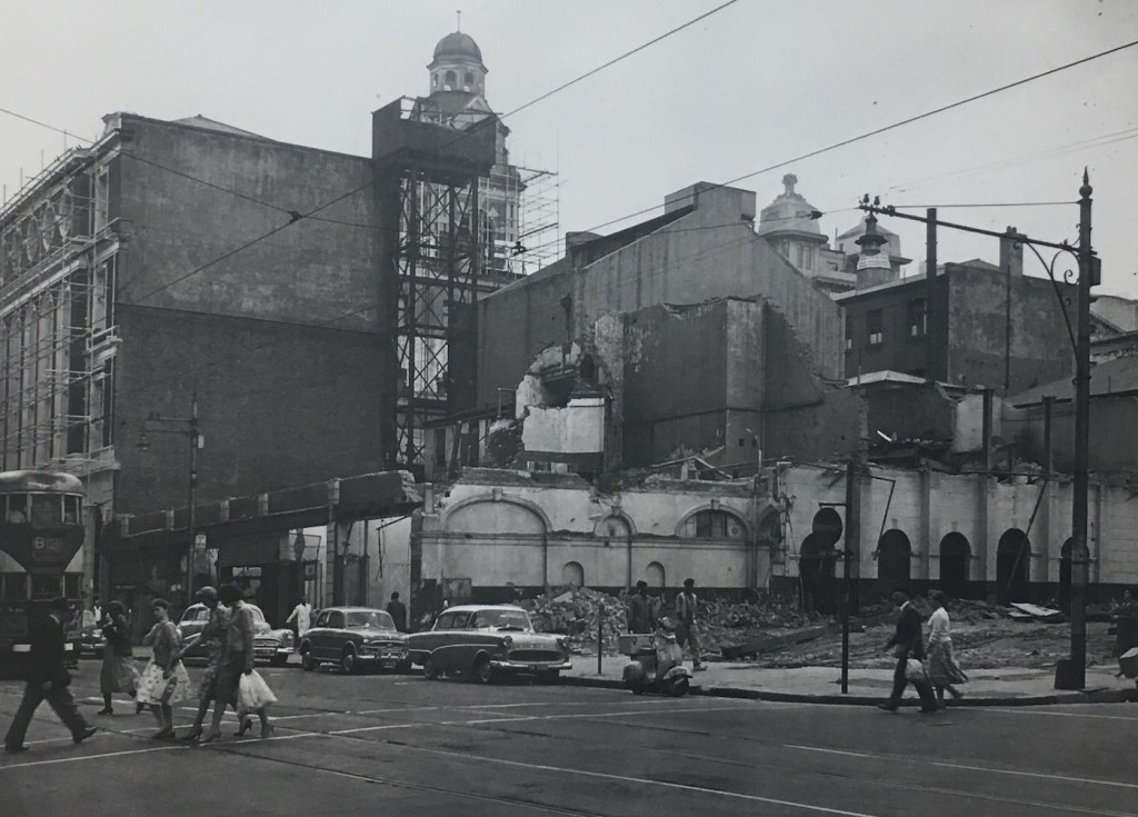 Standard Theatre being demolished 1959