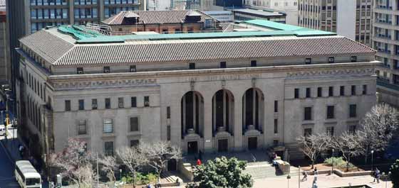 Johannesburg Public Library where the Library Theatre was housed