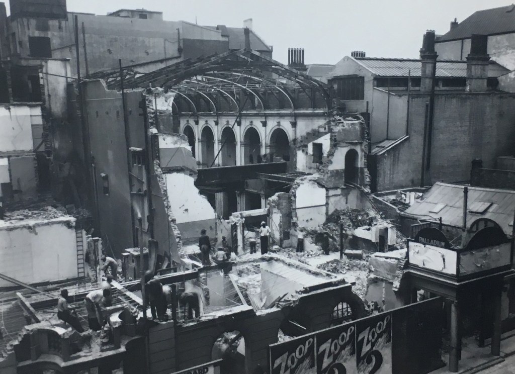 Palladium being demolished 1938