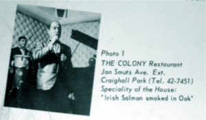 Advert for The Colony
