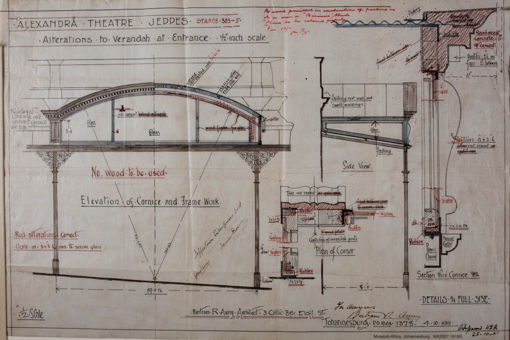 Alexandra theatre plans