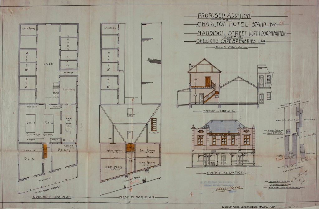 Charlton Hotel plans