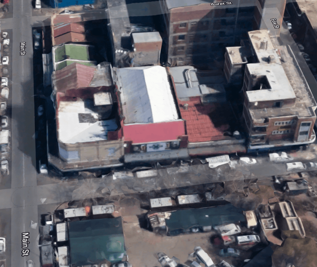 Old bioscope in Jeppestown