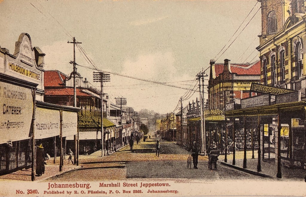 MArshall str Jeppestown c1910