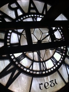 One of the dated clocks