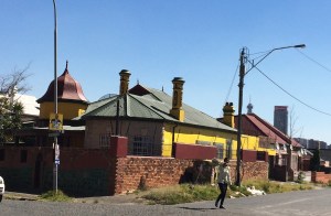 House with interesting chimneys and a turret