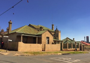 Interesting looking corner house