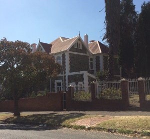 Back view of house on Clarence Street