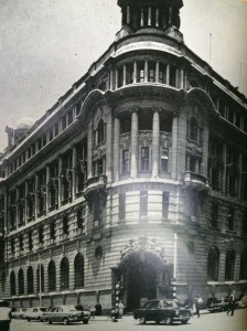 Old Standard Bank building in Harrison Street