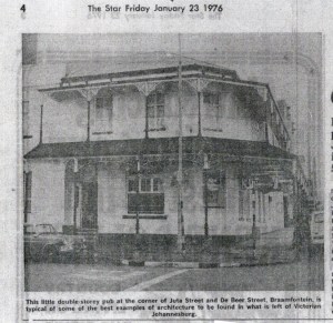Milner Park Hotel 1976
