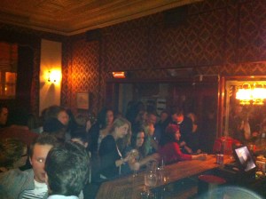 Interior of the bar from a REFORM! party in 2012