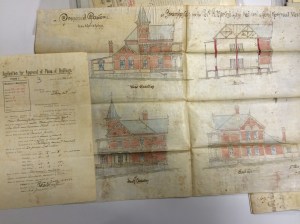 Dutch Reform Church Rectory plans 1898
