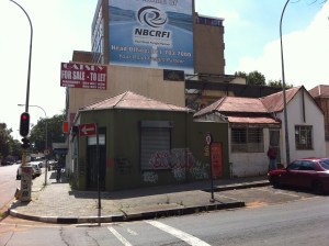 Last houses on Henri Street 2012