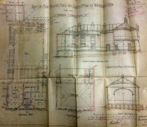 Plans for the Braamfontein Masonic Hall