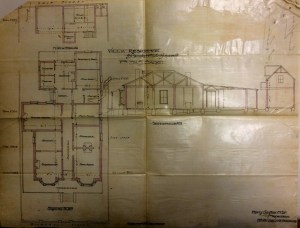 Plans for the Sacke Residence 1892