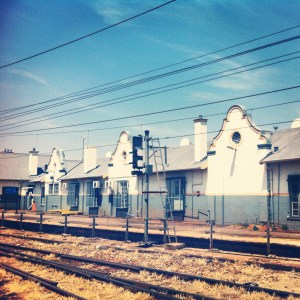Braamfontein Station buildings from 2012