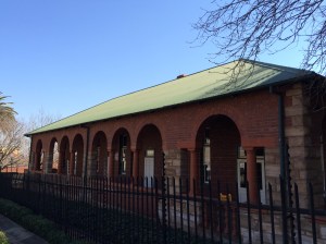 Smaller sections of the old fever hospital 2014