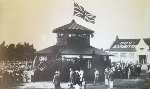 Tea Kiosk erected in 1915