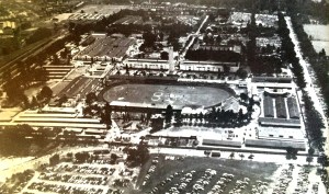 Rand show in 1951 looking north toward Empire Road.