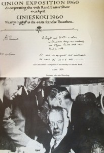 1960 assasination attempt on H.F. Verwoerd